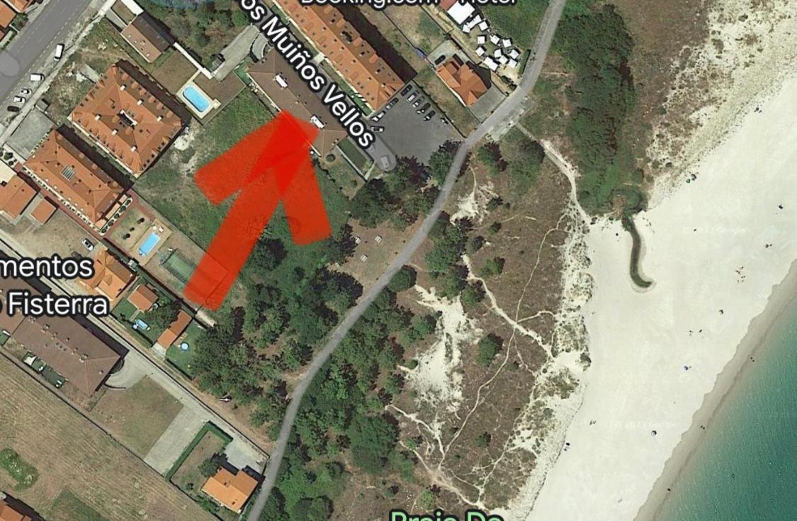 Finisterre Fisterra Apartamento En La Playa ภายนอก รูปภาพ
