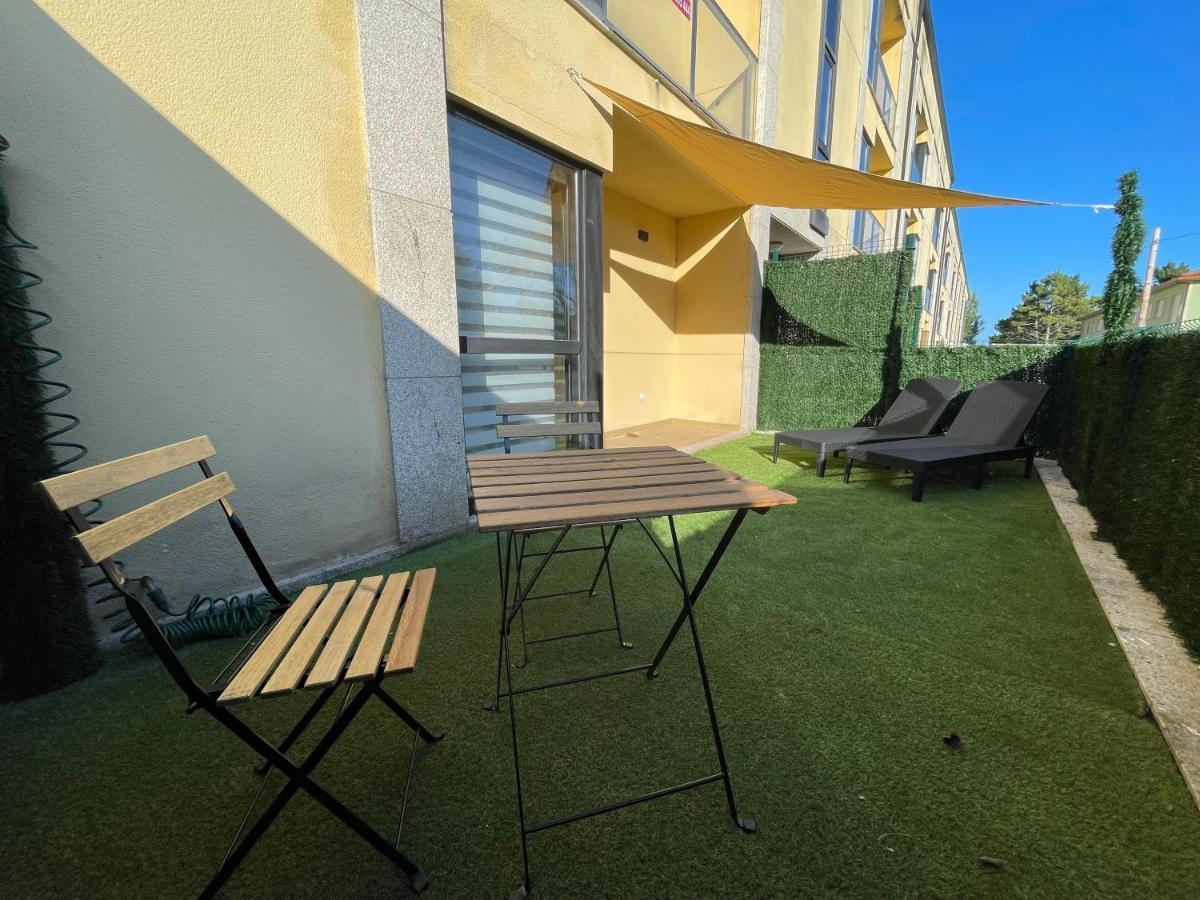 Finisterre Fisterra Apartamento En La Playa ภายนอก รูปภาพ
